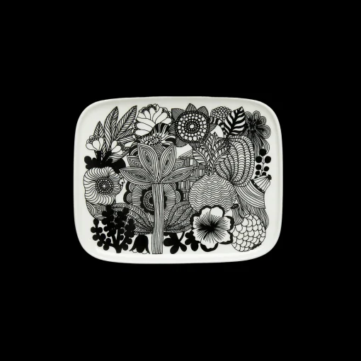 Fashion Marimekko Siirtolapuutarha Small Rectangular Plate ${1}