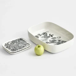 Fashion Marimekko Siirtolapuutarha Small Rectangular Plate ${1}