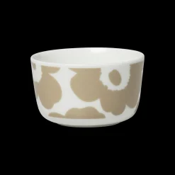 Best Marimekko Unikko Dessert Bowl, white/beige ${1}