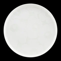 Discount Marimekko Unikko Dinner Plate, off-white/white ${1}