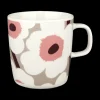 Discount Marimekko Unikko Large Mug, white/beige/pink ${1}
