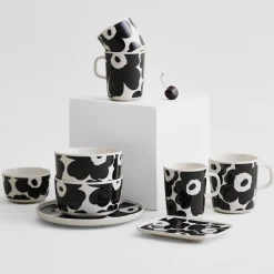 Sale Marimekko Unikko Large Mug, black/white ${1}