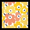 Clearance Marimekko Unikko Shades of Yellow Lunch Napkins (20 Pack) ${1}