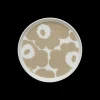 Discount Marimekko Unikko Snack Plate, white/beige ${1}