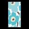 Best Marimekko Unikko Turquoise Buffet Napkins (16 pack) ${1}