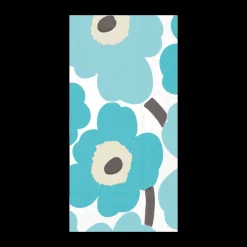 Best Marimekko Unikko Turquoise Buffet Napkins (16 pack) ${1}