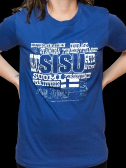 Online Touch of Finland Meaning of Sisu T-Shirt ${1}