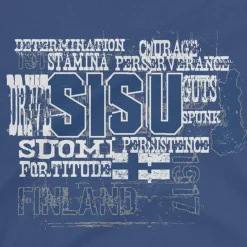 Online Touch of Finland Meaning of Sisu T-Shirt ${1}