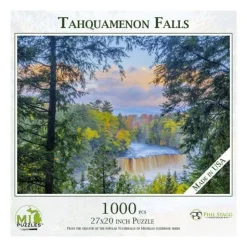 Outlet Touch of Finland Michigan Puzzle - Tahquamenon Falls ${1}