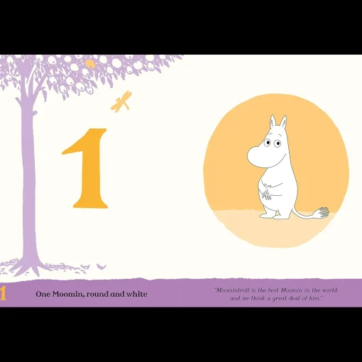 Sale Moomin 123: An Illustrated Counting Book (Ages 3-7) ${1}