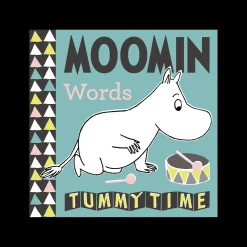 Fashion Moomin Fold-Out Board Book - Words Tummy Time (Ages 0-3) ${1}