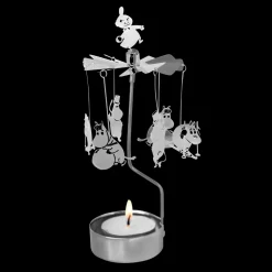 Sale Touch of Finland Moomin Winter Rotary Candle Holder ${1}