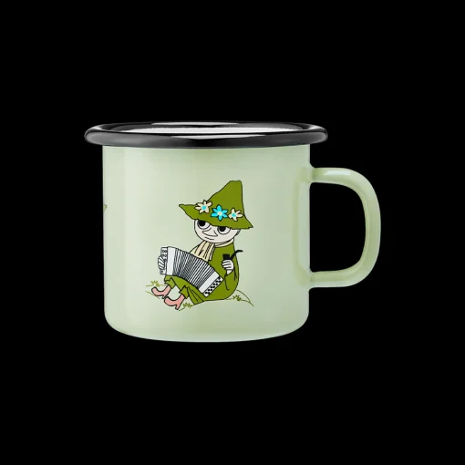 Hot Muurla Moomin Snufkin Enamel Children's Mug ${1}