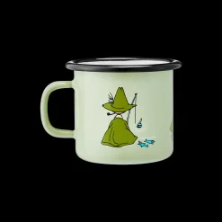 Hot Muurla Moomin Snufkin Enamel Children's Mug ${1}