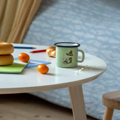 Hot Muurla Moomin Snufkin Enamel Children's Mug ${1}