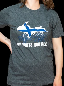 Online Touch of Finland My Roots Run Deep UP Finn T-Shirt ${1}