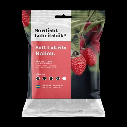 Outlet Nordiskt Lakritskök Salty Licorice Raspberry (120g) ${1}