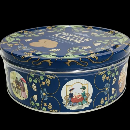 Sale Nyakers Swedish Gingersnap Cookie Tin Blue (400g) ${1}