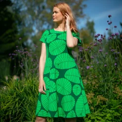 Clearance PaaPii Design PaaPii Julia Dress - Banana Leaf ${1}