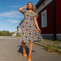 Online PaaPii Design PaaPii Julia Dress - Sunflower ${1}