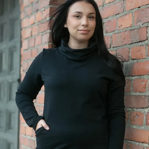 Online PaaPii Design PaaPii Routa Black Dress ${1}