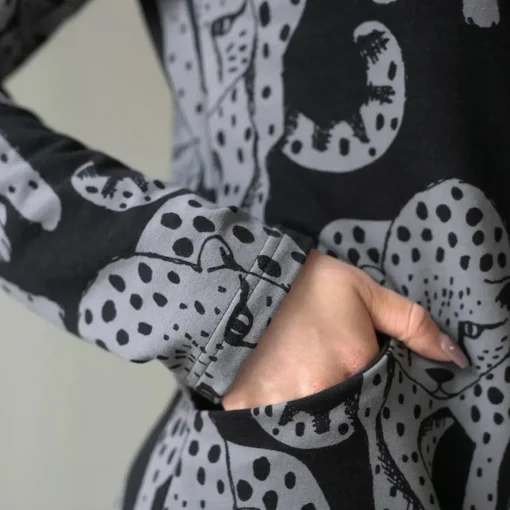 Sale PaaPii Design PaaPii Routa Dress - Cheetah ${1}