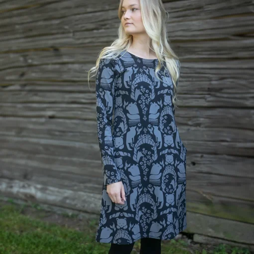 Outlet PaaPii Design PaaPii Sini Dress - Gates of Pohjola ${1}