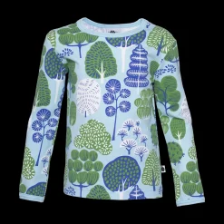 New PaaPii Design PaaPii Uljas Park Kids' Shirt, blue ${1}