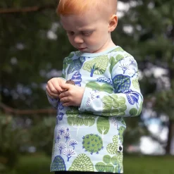 New PaaPii Design PaaPii Uljas Park Kids' Shirt, blue ${1}