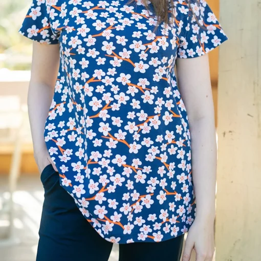 Sale PaaPii Design PaaPii Vuono Shirt - Cherry Blossom ${1}
