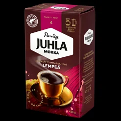 Best Paulig Juhla Mokka Lempeä Coffee Dark Roast (425g) - Roast Level 4/5 ${1}
