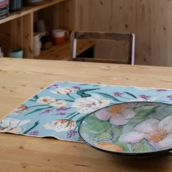 Hot Pentik Helmililja Acrylic Coated Placemat, light green ${1}