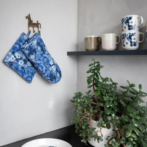 New Pentik Lapin Kukka Oven Mitten ${1}