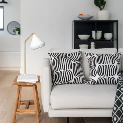 Hot Pentik Vilja Black / White Cushion Cover ${1}