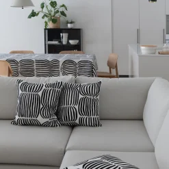 Hot Pentik Vilja Black / White Cushion Cover ${1}