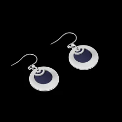 Discount Pohjolan Helmi Ky Pohjolan Helmi - Blueberry Earrings, Midnight Blue ${1}