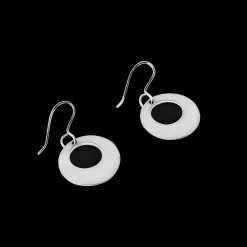 New Pohjolan Helmi Ky Pohjolan Helmi - Crescendo Earrings, Onyx Black ${1}