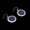 Online Pohjolan Helmi Ky Pohjolan Helmi - Stars in the North Earrings, Midnight Blue ${1}