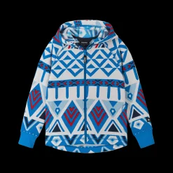 Online Reima Juniors' Northern Fleece Jacket - Bright Blue ${1}