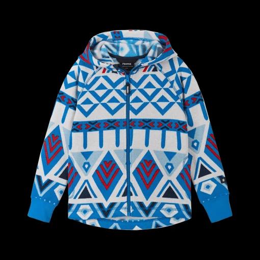 Online Reima Juniors' Northern Fleece Jacket - Bright Blue ${1}