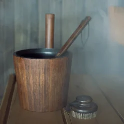 Sale Rento Dark Bamboo Sauna Ladle ${1}