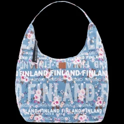 Online Robin Ruth Finland Flowers City Bag ${1}