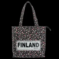 Discount Robin Ruth Finland Flowers Small Canvas Bag ${1}