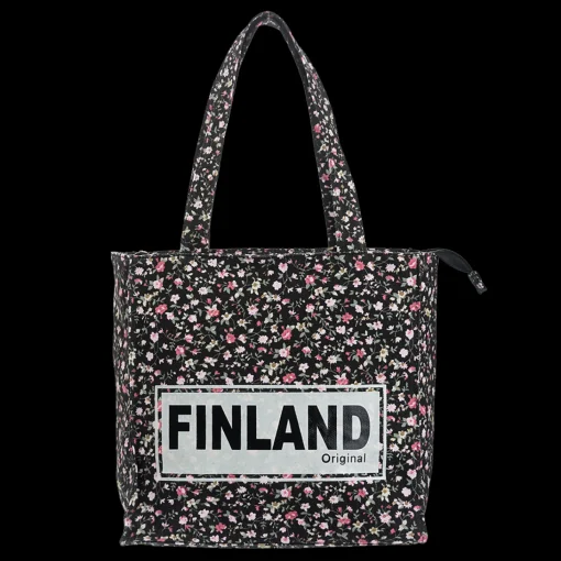 Discount Robin Ruth Finland Flowers Small Canvas Bag ${1}
