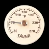 Clearance Touch of Finland Round Sauna Thermometer ${1}