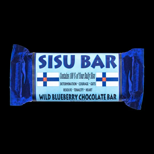 New Touch of Finland Sisu Wild Blueberry Chocolate Bar ${1}