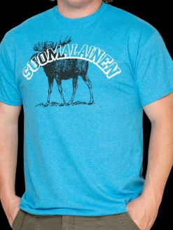 Online Touch of Finland Suomalainen Moose T-Shirt ${1}