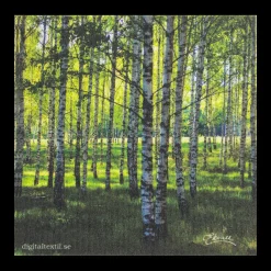 New Swedish Dishcloths Swedish Dishcloth - Birch Tree Forest ${1}