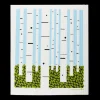 Fashion Swedish Dishcloths Swedish Dishcloth - Birch Trees ${1}