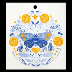 New Swedish Dishcloths Swedish Dishcloth - Butterflys ${1}